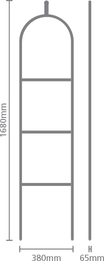 BRABANTIA 229886 kledingrek