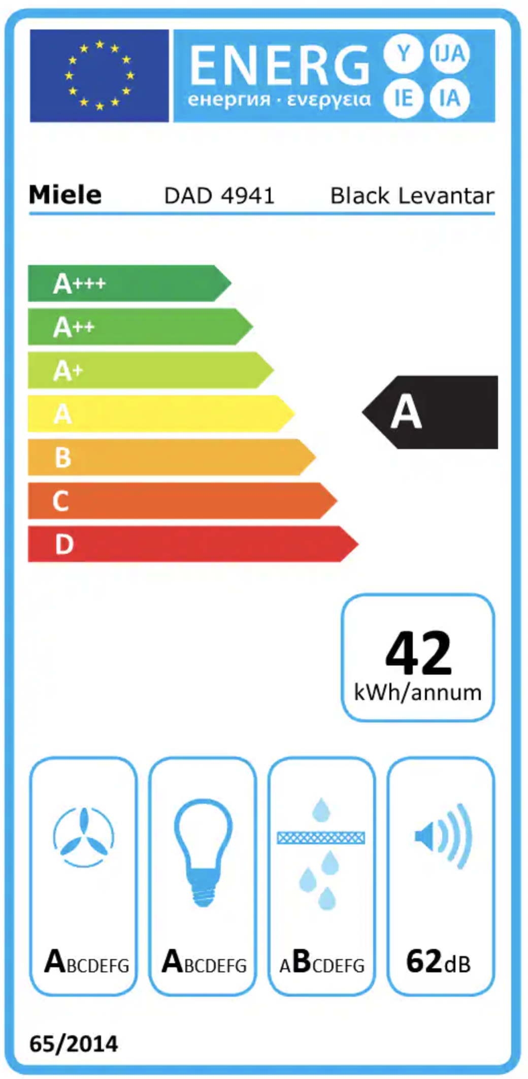 MIELE DAD4941MASW werkbladdampkap - 90cm MIELE DAD4941MASW werkbladdampkap - 90cm