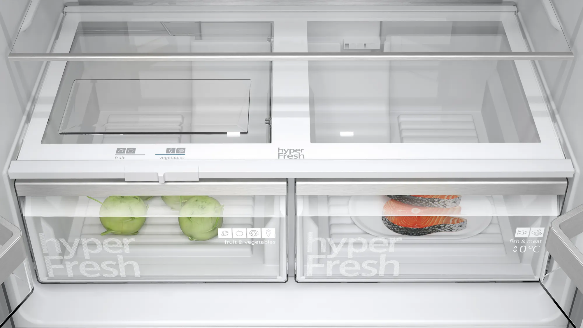 SIEMENS KF96NAXEA IQ300 side-by-side - 183cm