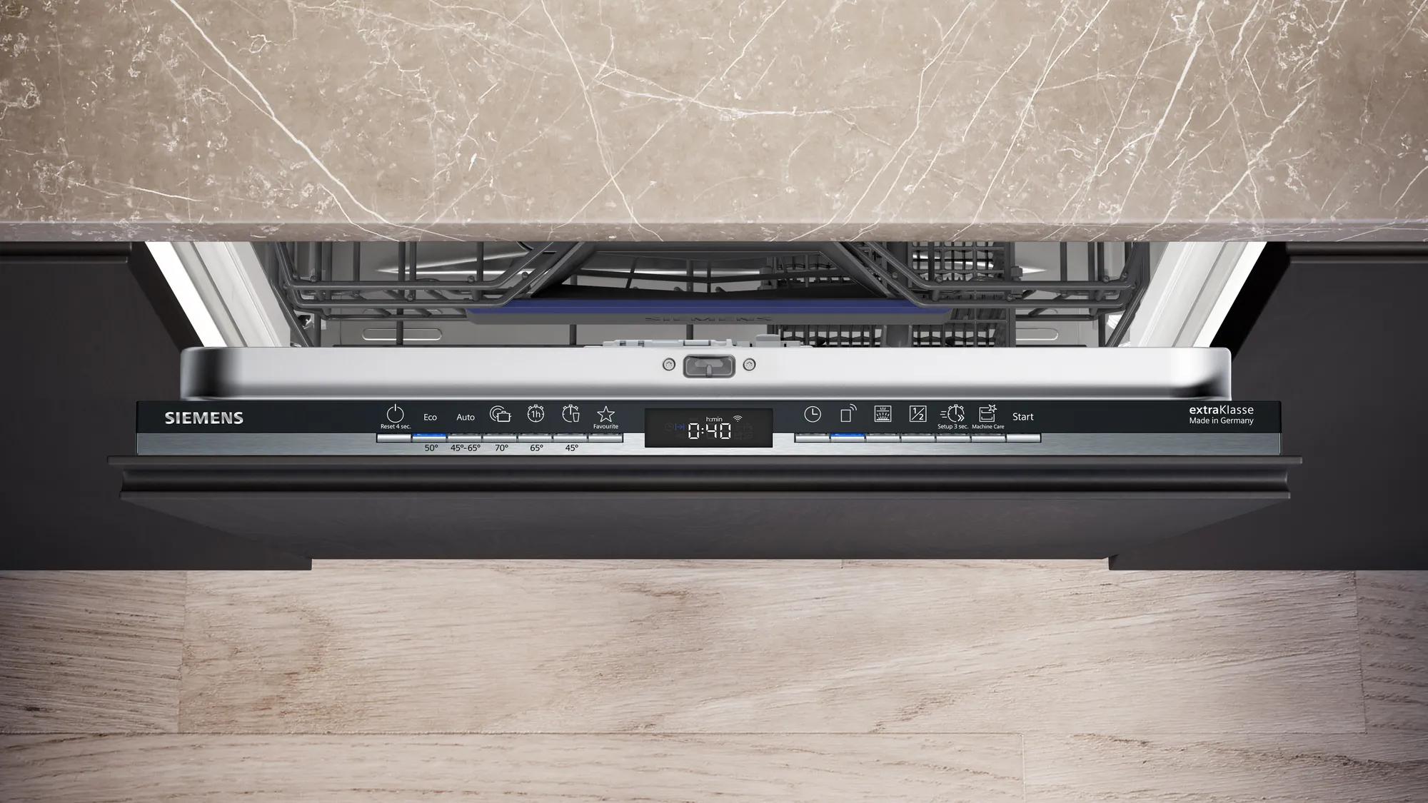 SIEMENS SN63EX20BE IQ300 vaatwasser volledig integreerbaar SIEMENS SN63EX20BE IQ300 vaatwasser volledig integreerbaar