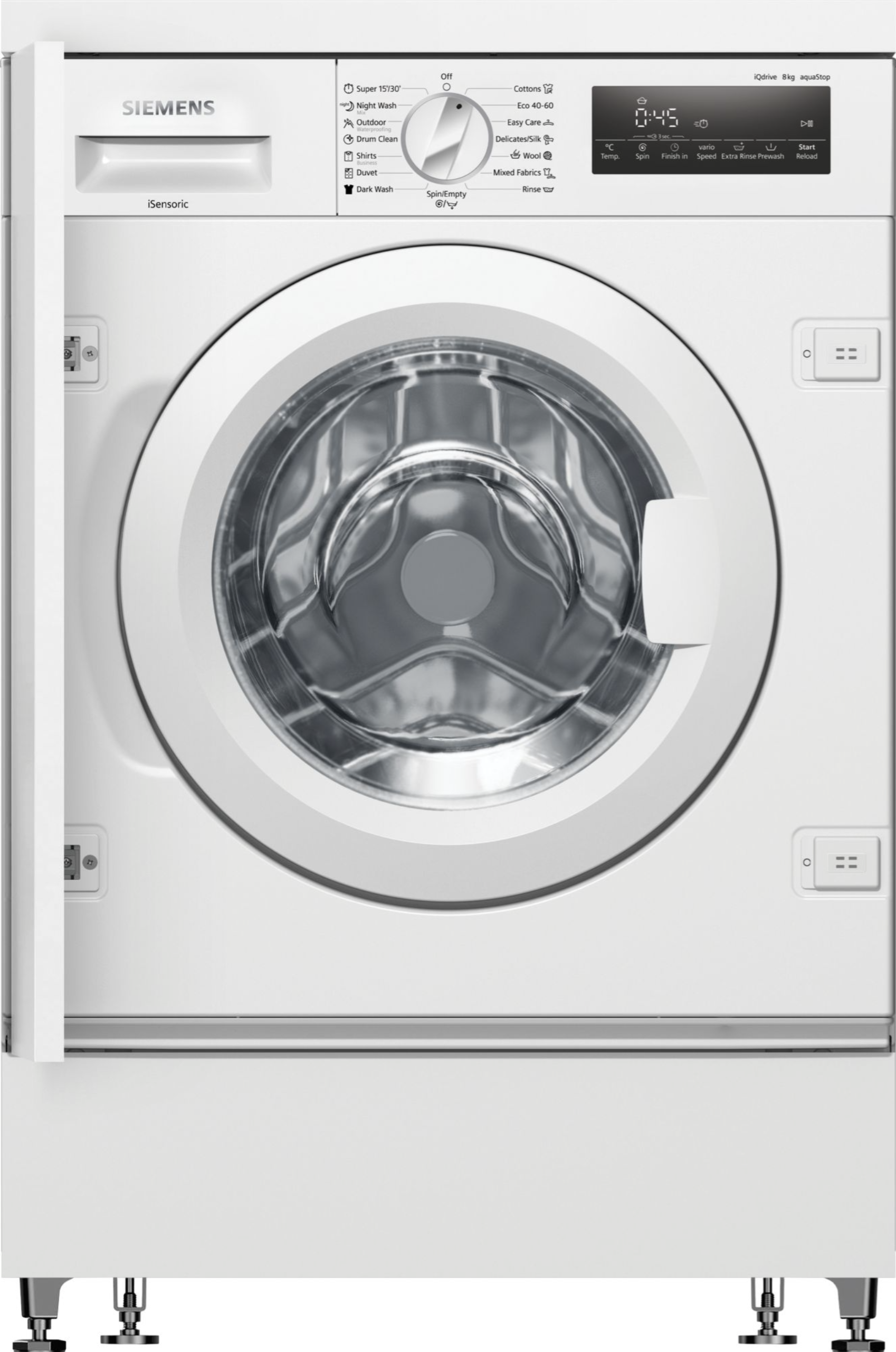 SIEMENS WI14W542EU IQ700 integreerbare wasmachine