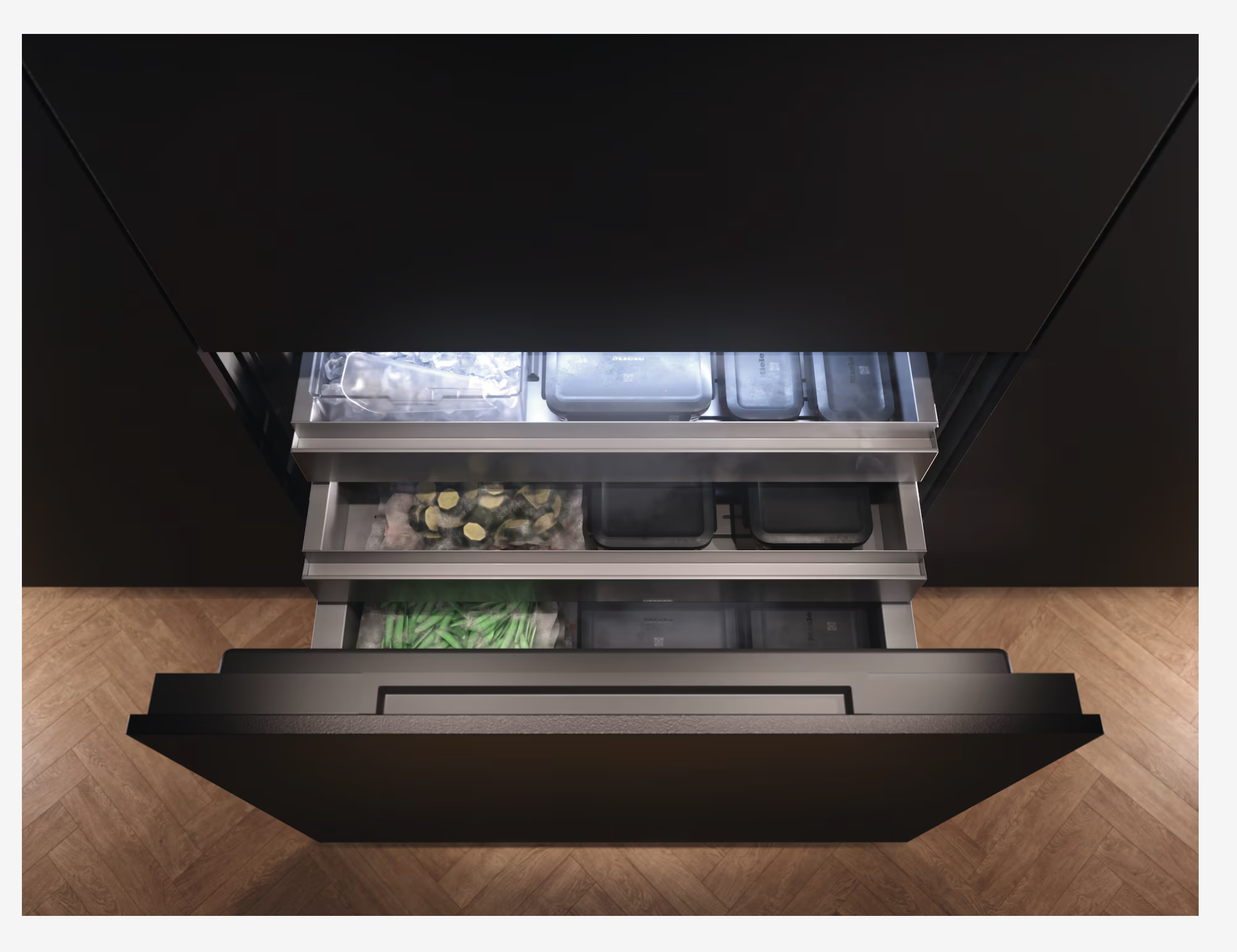 MIELE KFMC3844R koel-/vriescombinatie - 213cm