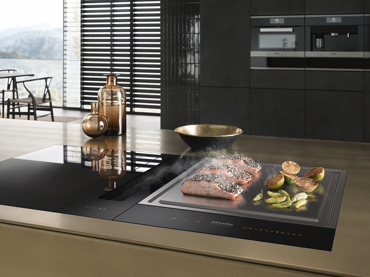 MIELE CS7632FL SMARTLINE teppan yaki - domino MIELE CS7632FL SMARTLINE teppan yaki - domino