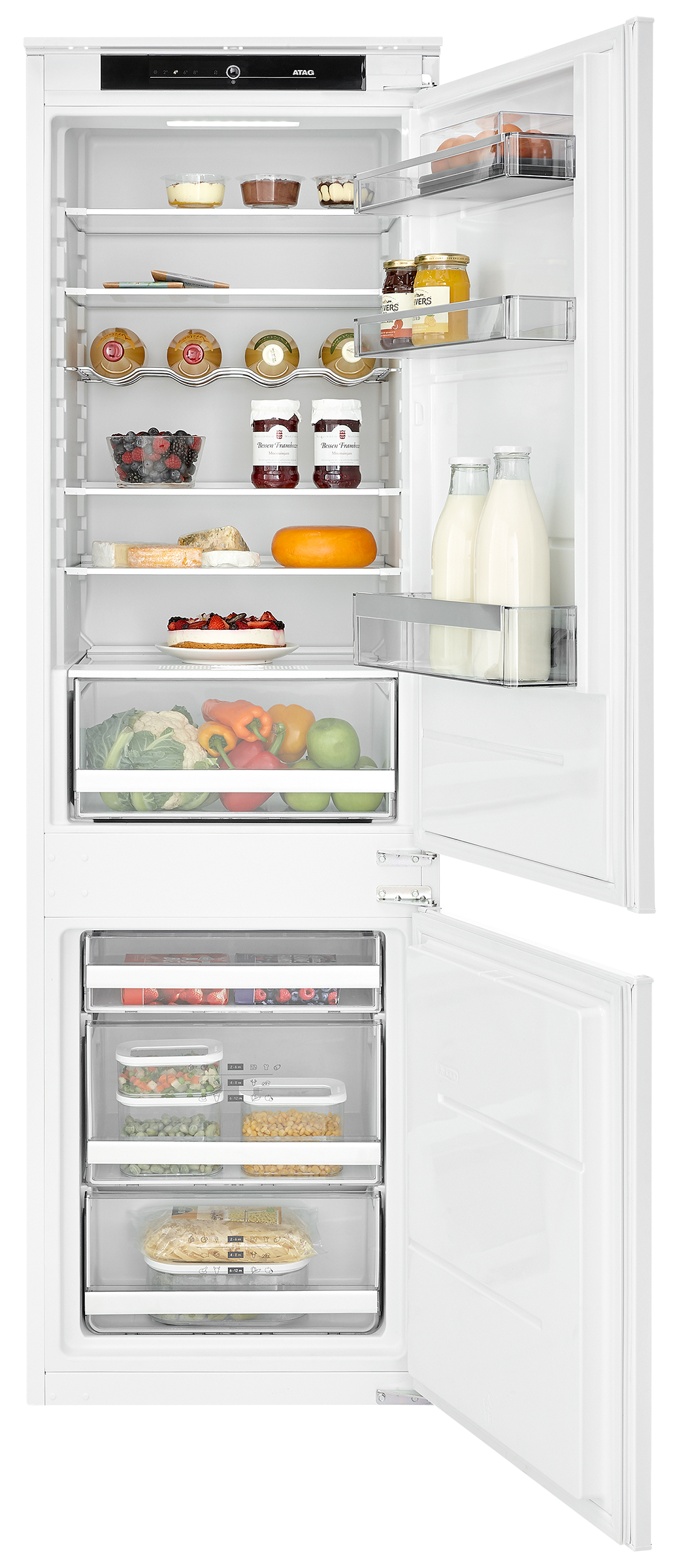 ATAG KS36178D koel-/vriescombinatie - 178cm ATAG KS36178D koel-/vriescombinatie - 178cm