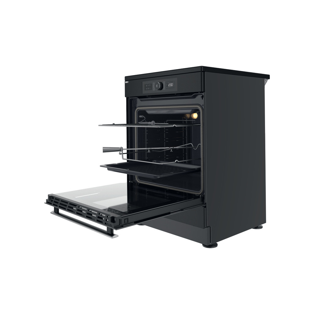 WHIRLPOOL WS68IS8APBP/E fornuis met inductie kookplaat - 60cm WHIRLPOOL WS68IS8APBP/E fornuis met inductie kookplaat - 60cm