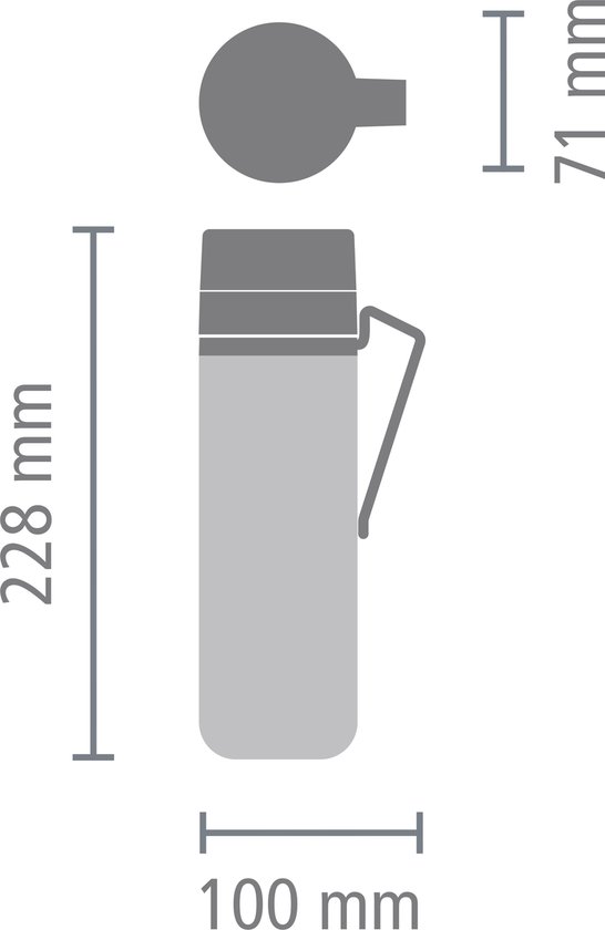 BRABANTIA 228667 thermosfles BRABANTIA 228667 thermosfles