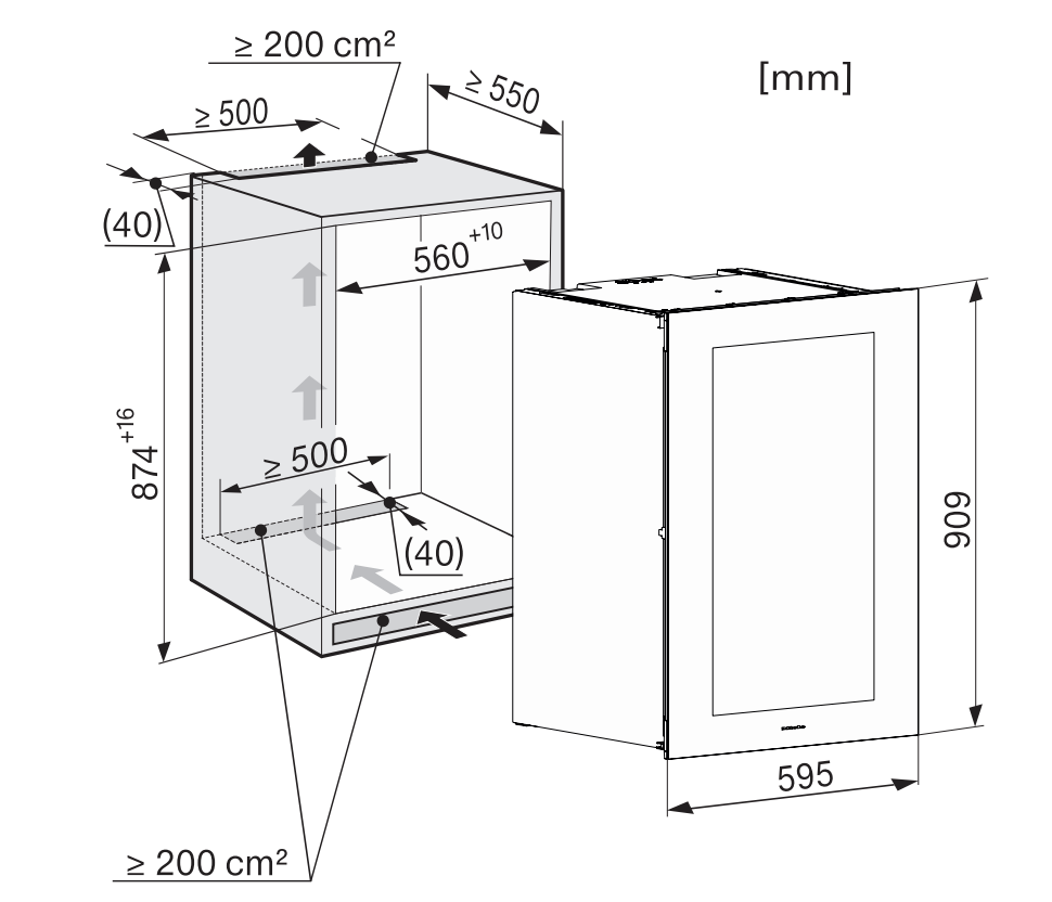 MIELE KWT6422IG-1OBSW wijnklimaatkast MIELE KWT6422IG-1OBSW wijnklimaatkast