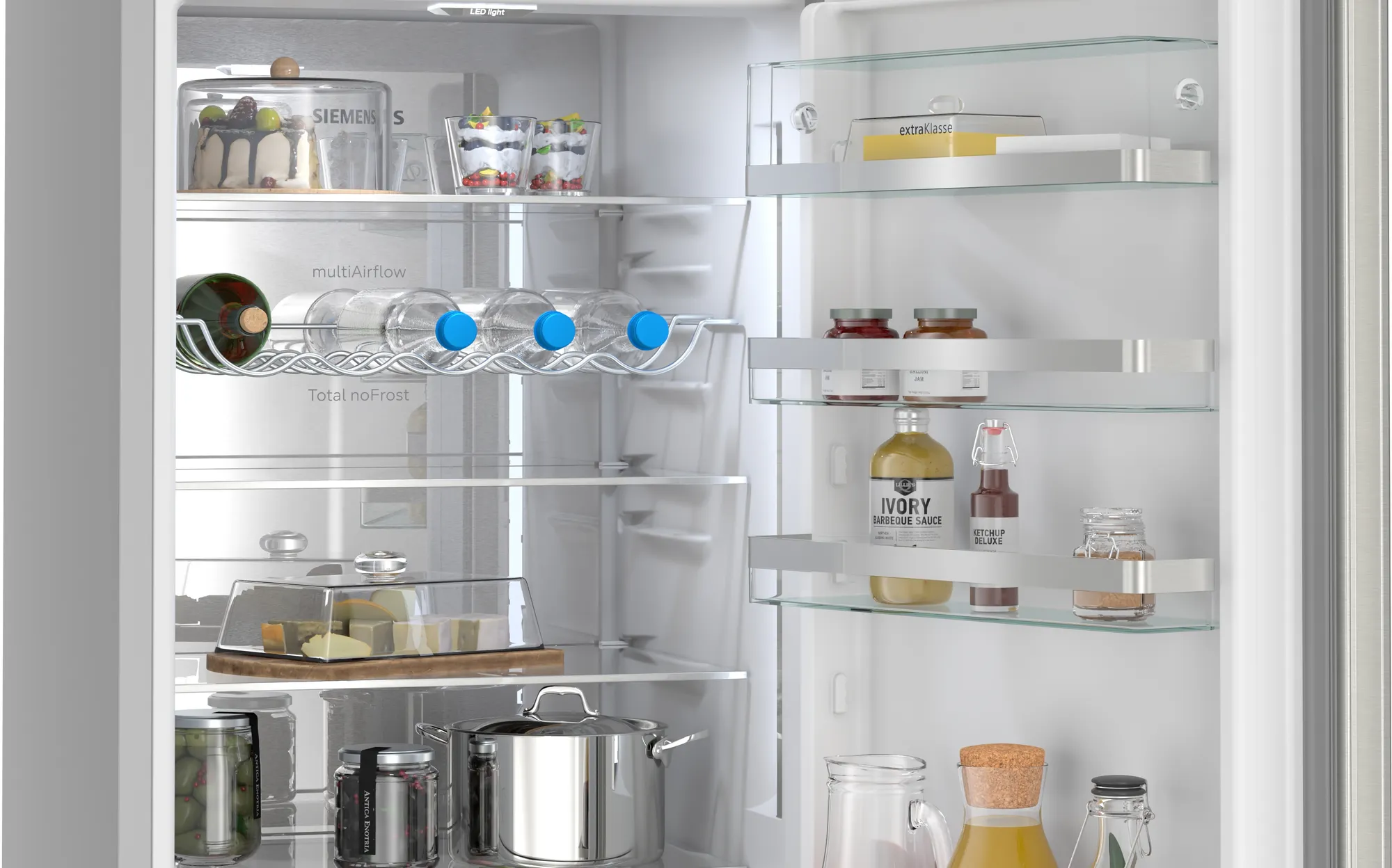 SIEMENS KG39NEIAF vrijstaande koel-/vriescombinatie - 203cm SIEMENS KG39NEIAF vrijstaande koel-/vriescombinatie - 203cm