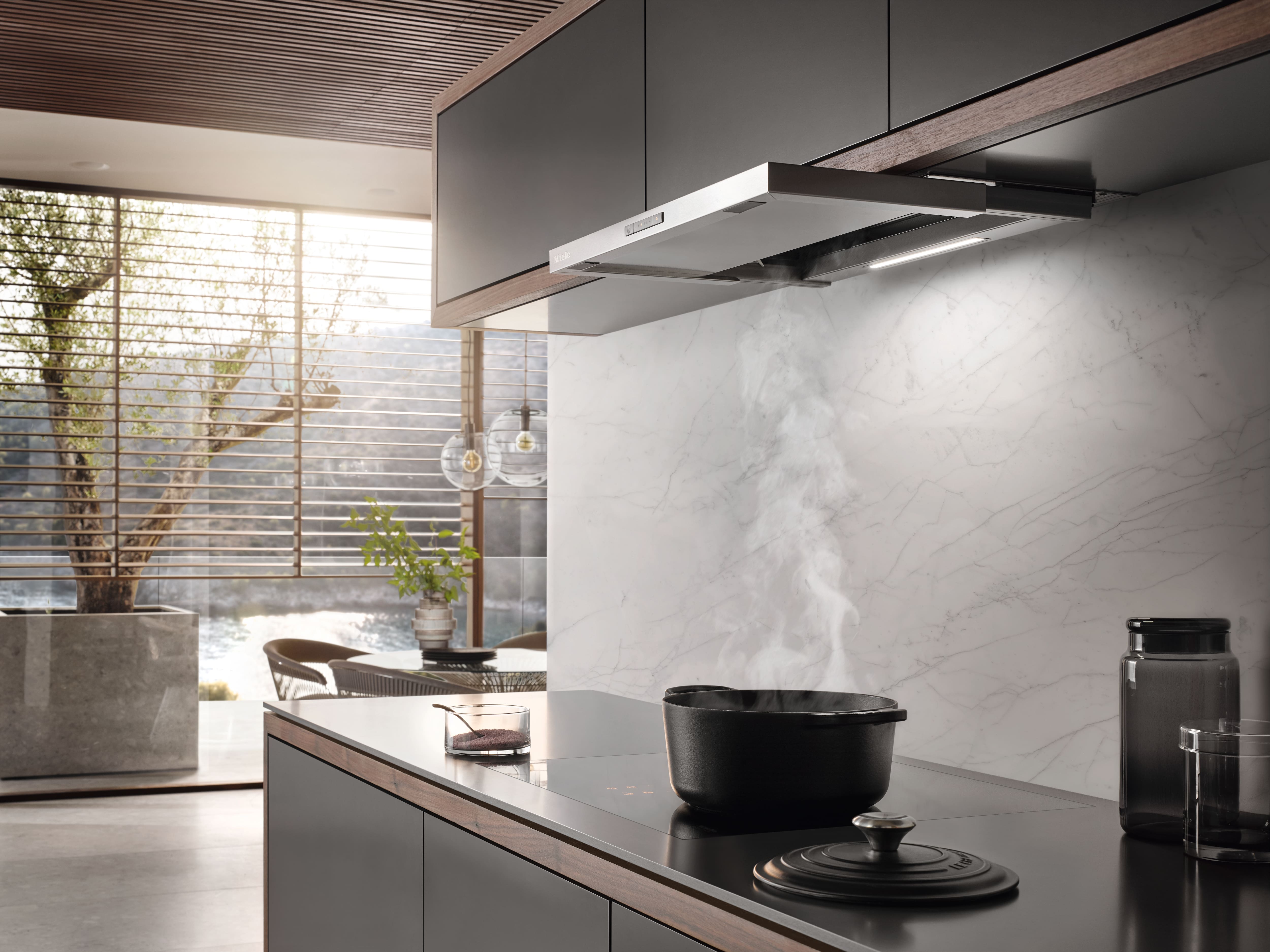 MIELE DAS2620EDST telescopische dampkap - 60cm