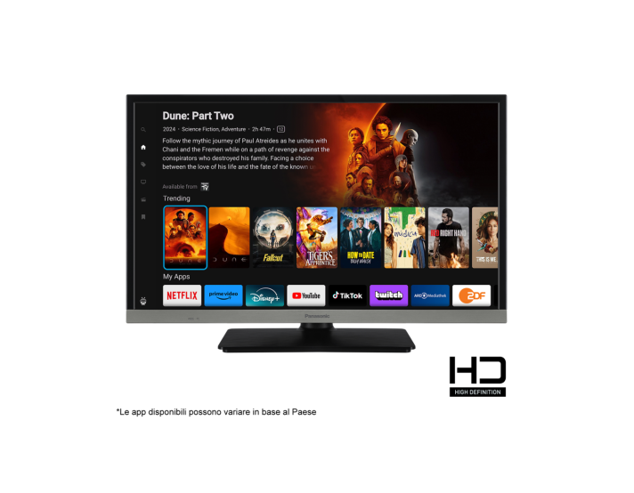 PANASONIC TB-24S40AEZ televisie Full HD - 24" PANASONIC TB-24S40AEZ televisie Full HD - 24"