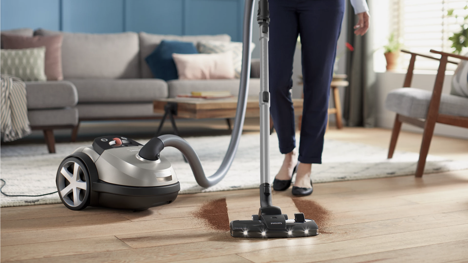 PHILIPS PDXD8152/12 stofzuiger met zak PHILIPS PDXD8152/12 stofzuiger met zak