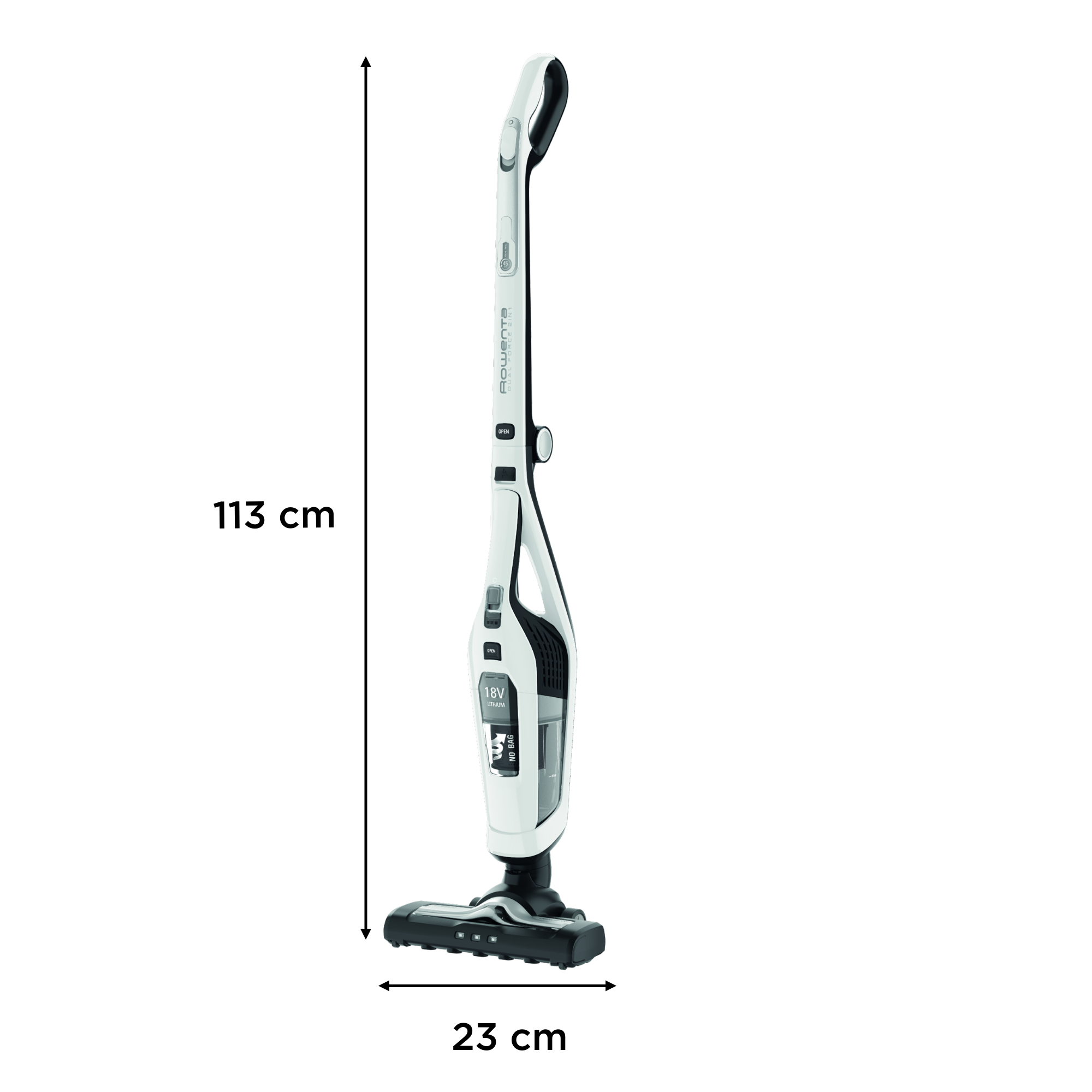 ROWENTA RORH6737WH steelstofzuiger