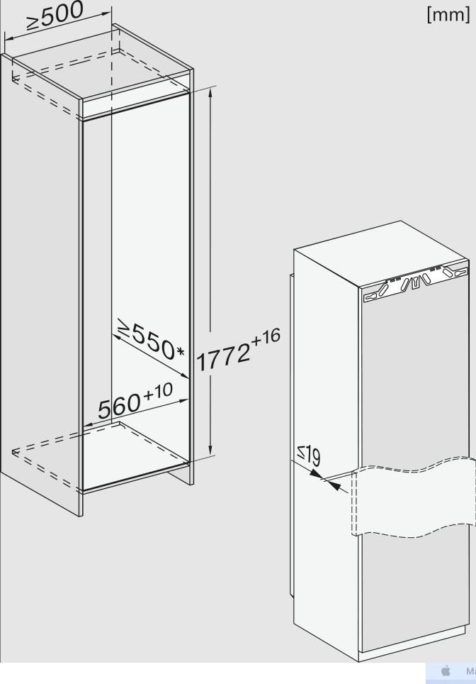 MIELE K7747C125GALAEDITION 125 GALA EDITION koelkast zonder vriesvak - 178cm MIELE K7747C125GALAEDITION 125 GALA EDITION koelkast zonder vriesvak - 178cm