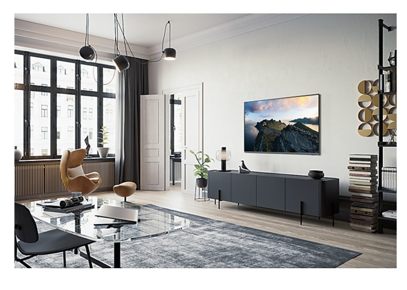 SAMSUNG QE75Q70DATXXN televisie 4K UHD - 75"