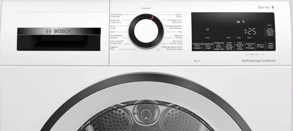 BOSCH WQG235DEFG SERIE 6 droogkast - warmtepomp BOSCH WQG235DEFG SERIE 6 droogkast - warmtepomp