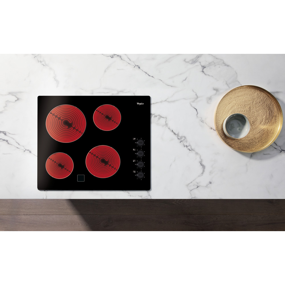 WHIRLPOOL AKM9010NE vitrokeramische kookplaat - 58cm WHIRLPOOL AKM9010NE vitrokeramische kookplaat - 58cm