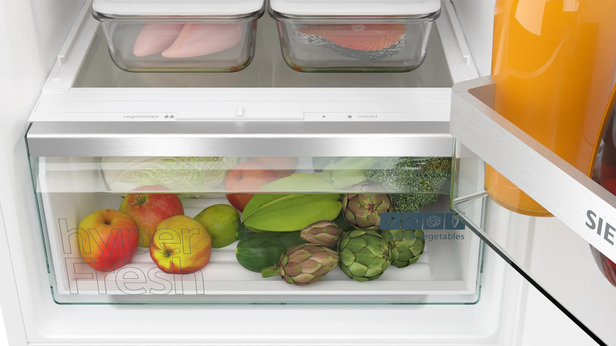 SIEMENS KI86VVSE0 IQ300 koel-/vriescombinatie - 178cm SIEMENS KI86VVSE0 IQ300 koel-/vriescombinatie - 178cm