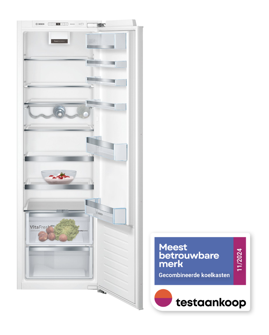 BOSCH KIR81AFE0 SERIE 6 koelkast zonder vriesvak - 178cm BOSCH KIR81AFE0 SERIE 6 koelkast zonder vriesvak - 178cm