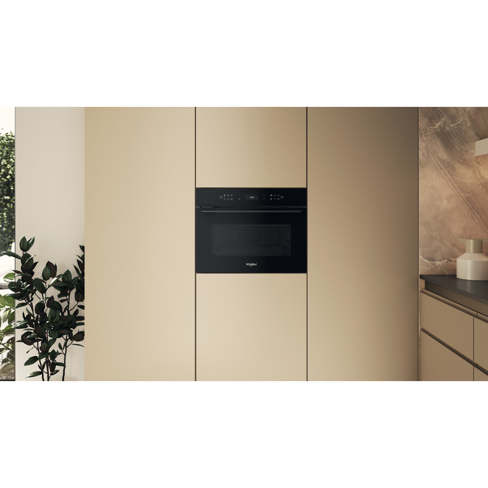WHIRLPOOL WCT7A9PHTSB multifunctionele oven - combi - 45cm