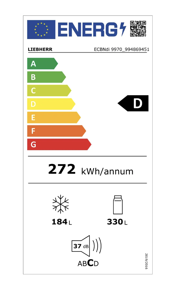 LIEBHERR MONOLITH ECBNDI997020 koel-/vriescombinatie - 213cm LIEBHERR MONOLITH ECBNDI997020 koel-/vriescombinatie - 213cm
