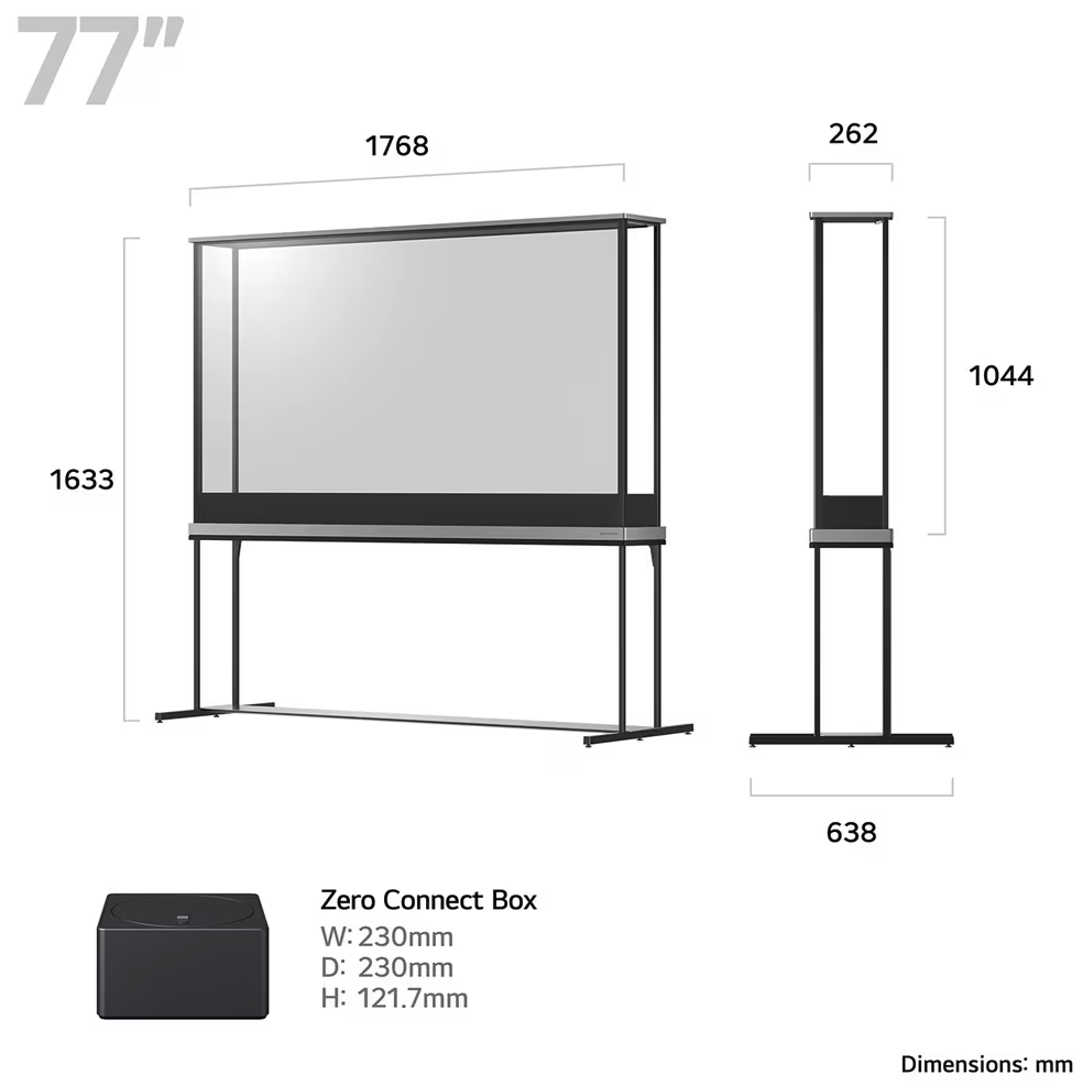 LG OLED77T49LA televisie 4K UHD - 77"