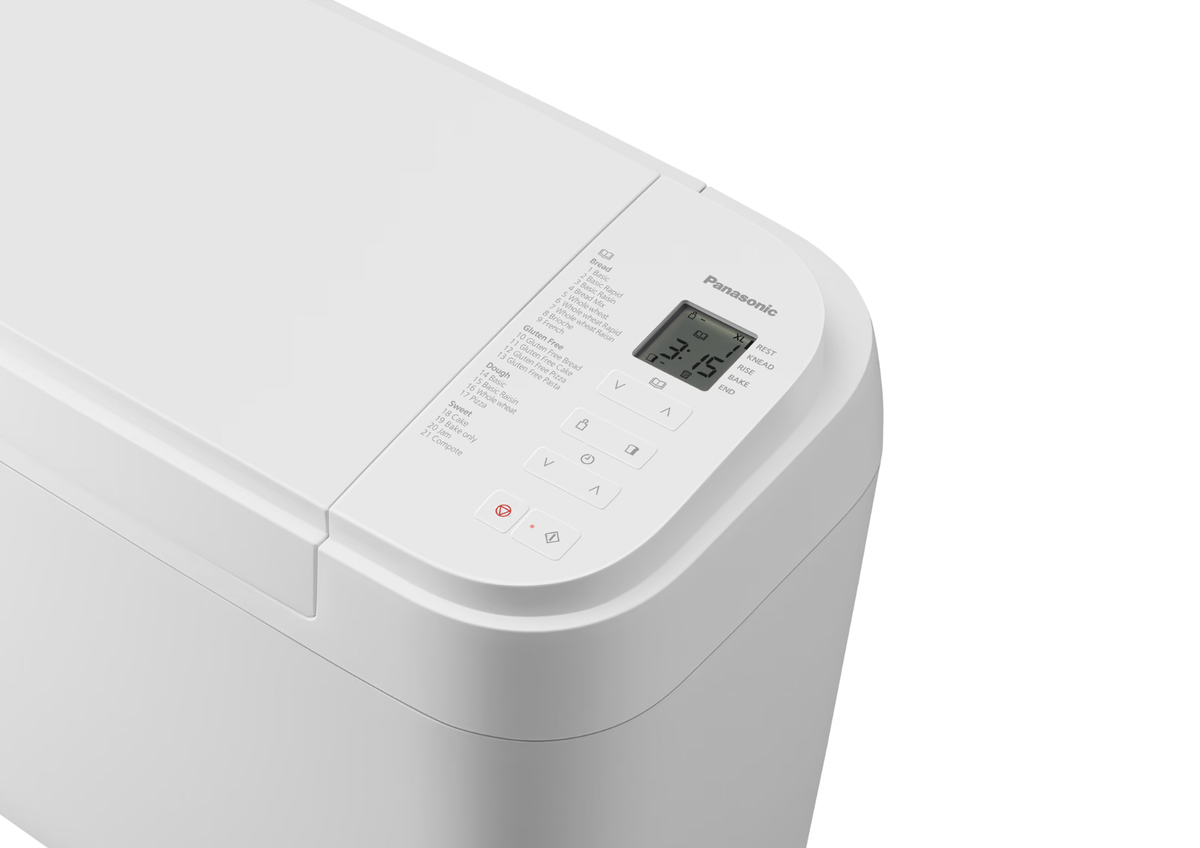 PANASONIC PASD-B2510WXE broodbakmachine PANASONIC PASD-B2510WXE broodbakmachine