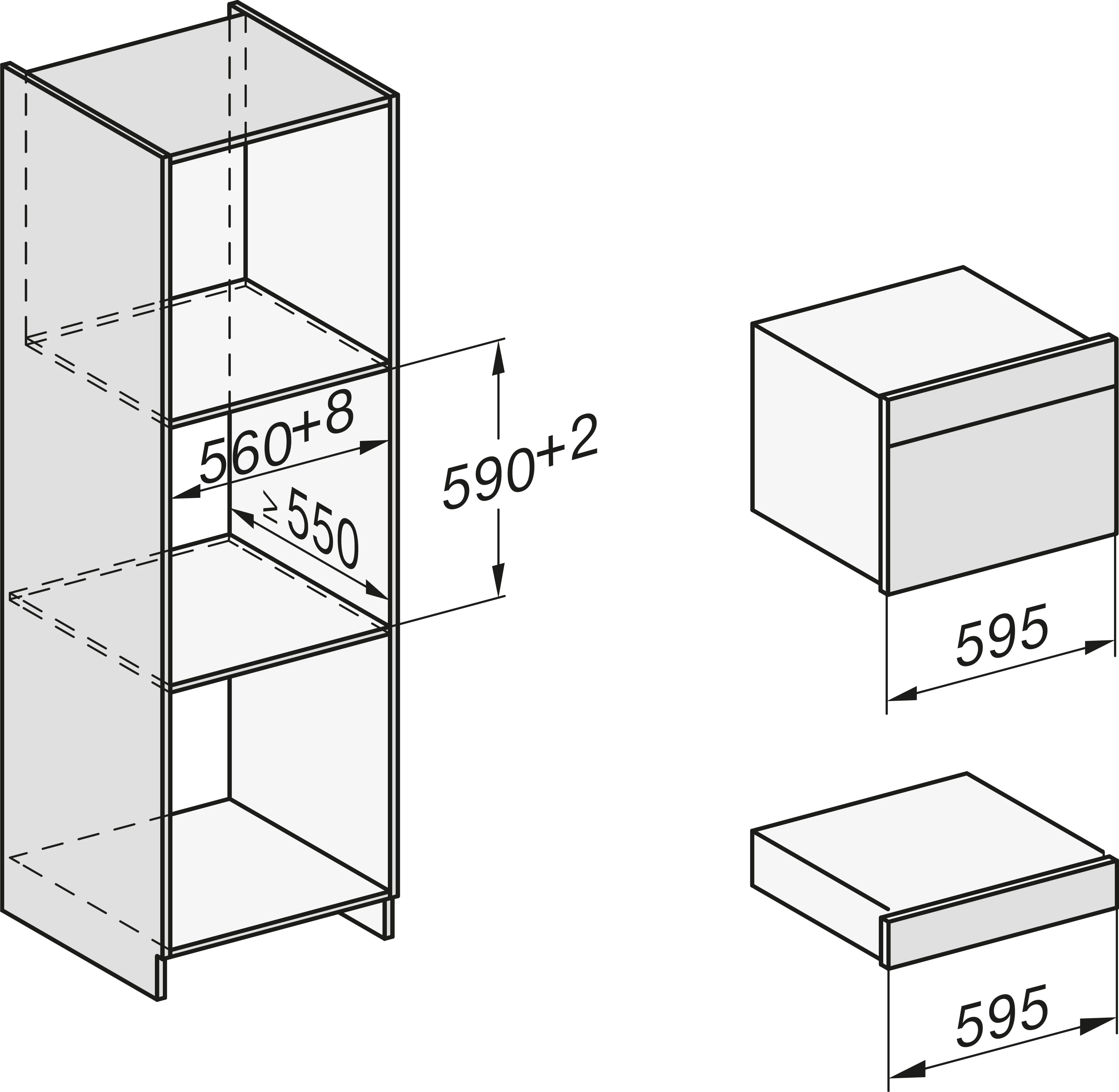 MIELE ESW7010PEBE ARTLINE culinaire lade - 14cm MIELE ESW7010PEBE ARTLINE culinaire lade - 14cm