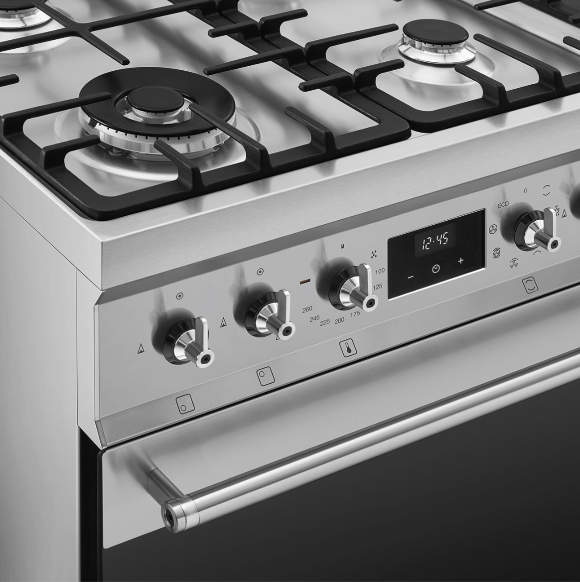 SMEG VRIJSTAAND ERT C6GMX2 fornuis met gaskookplaat - 60cm SMEG VRIJSTAAND ERT C6GMX2 fornuis met gaskookplaat - 60cm