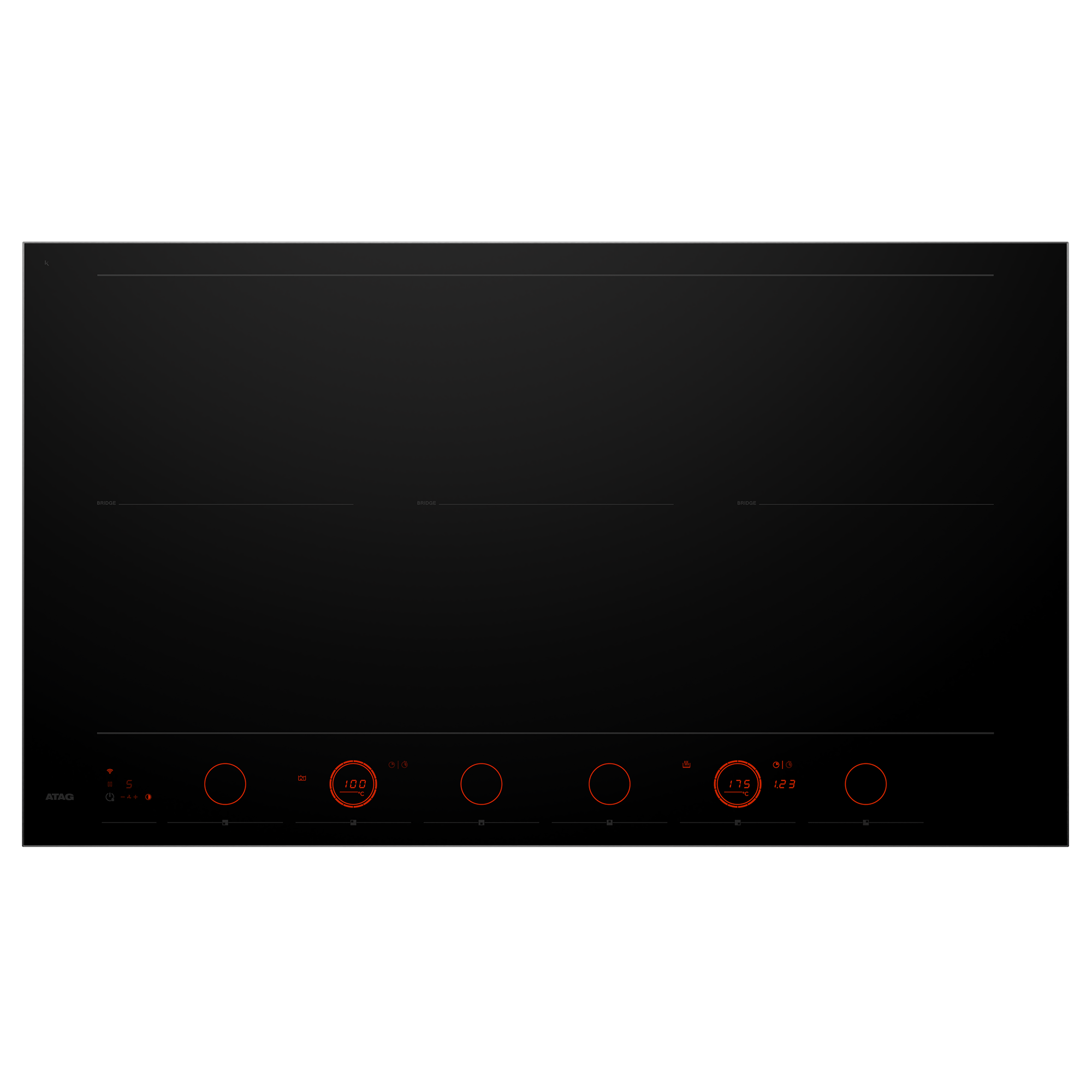 ATAG HI29671SV inductiekookplaat - 90cm ATAG HI29671SV inductiekookplaat - 90cm