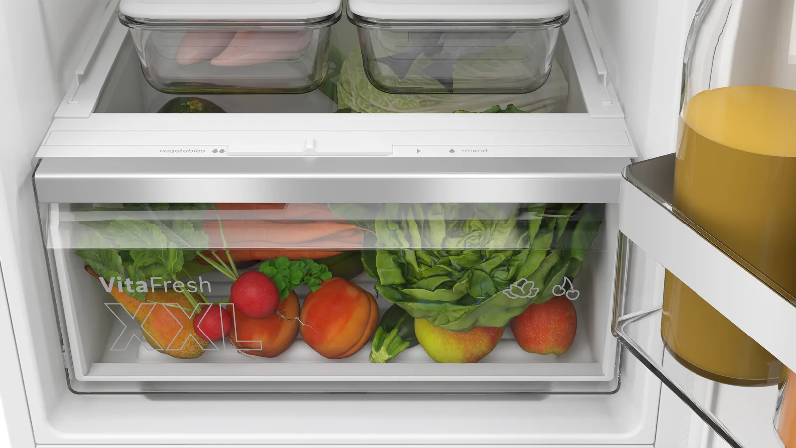 BOSCH KIV86VFE1 SERIE 4 koel-/vriescombinatie - 178cm BOSCH KIV86VFE1 SERIE 4 koel-/vriescombinatie - 178cm