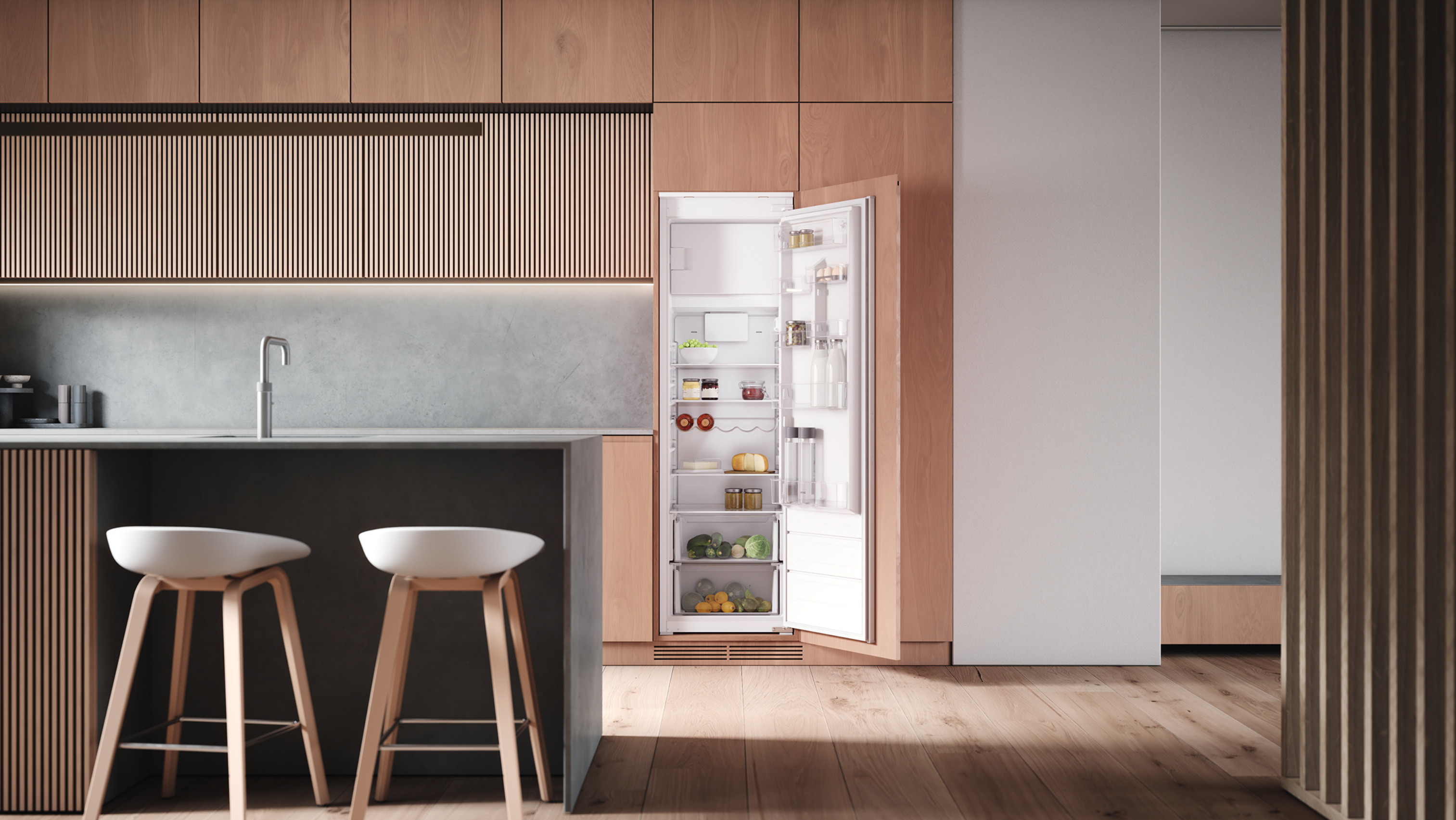 ATAG KS38178B koelkast met vriesvak - 178cm ATAG KS38178B koelkast met vriesvak - 178cm