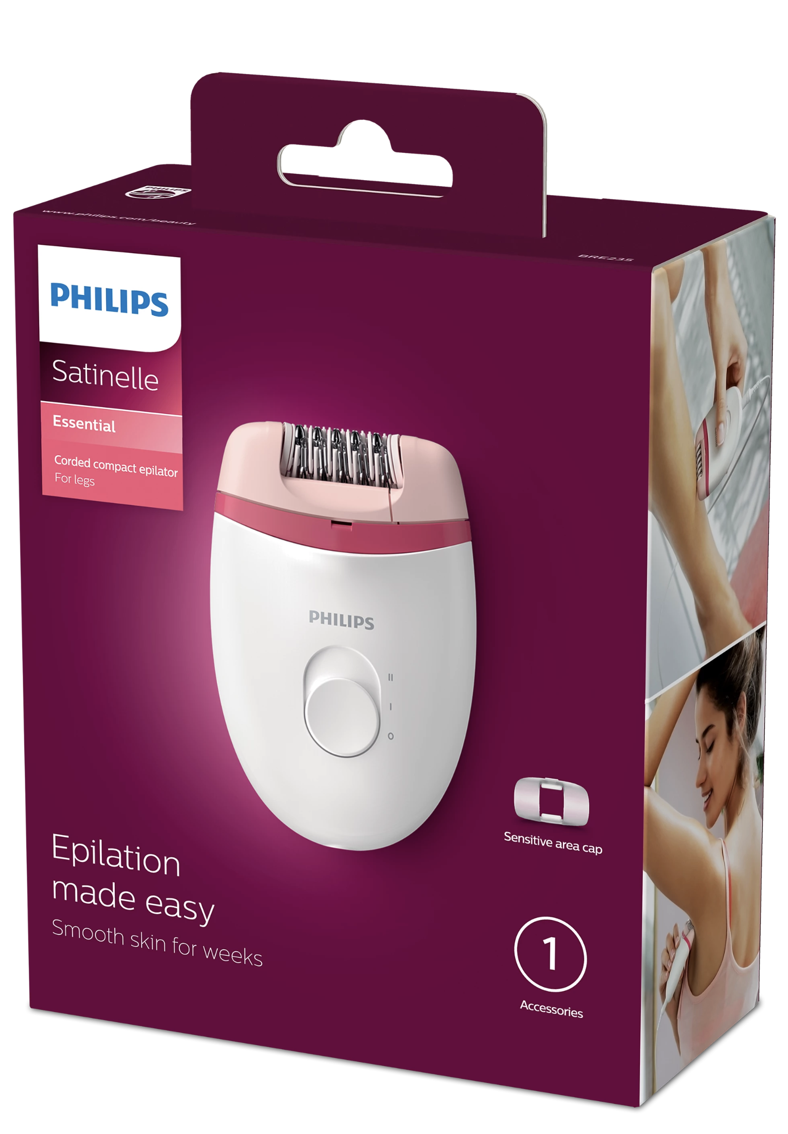 PHILIPS PHBRE235/00 epileerapparaat PHILIPS PHBRE235/00 epileerapparaat