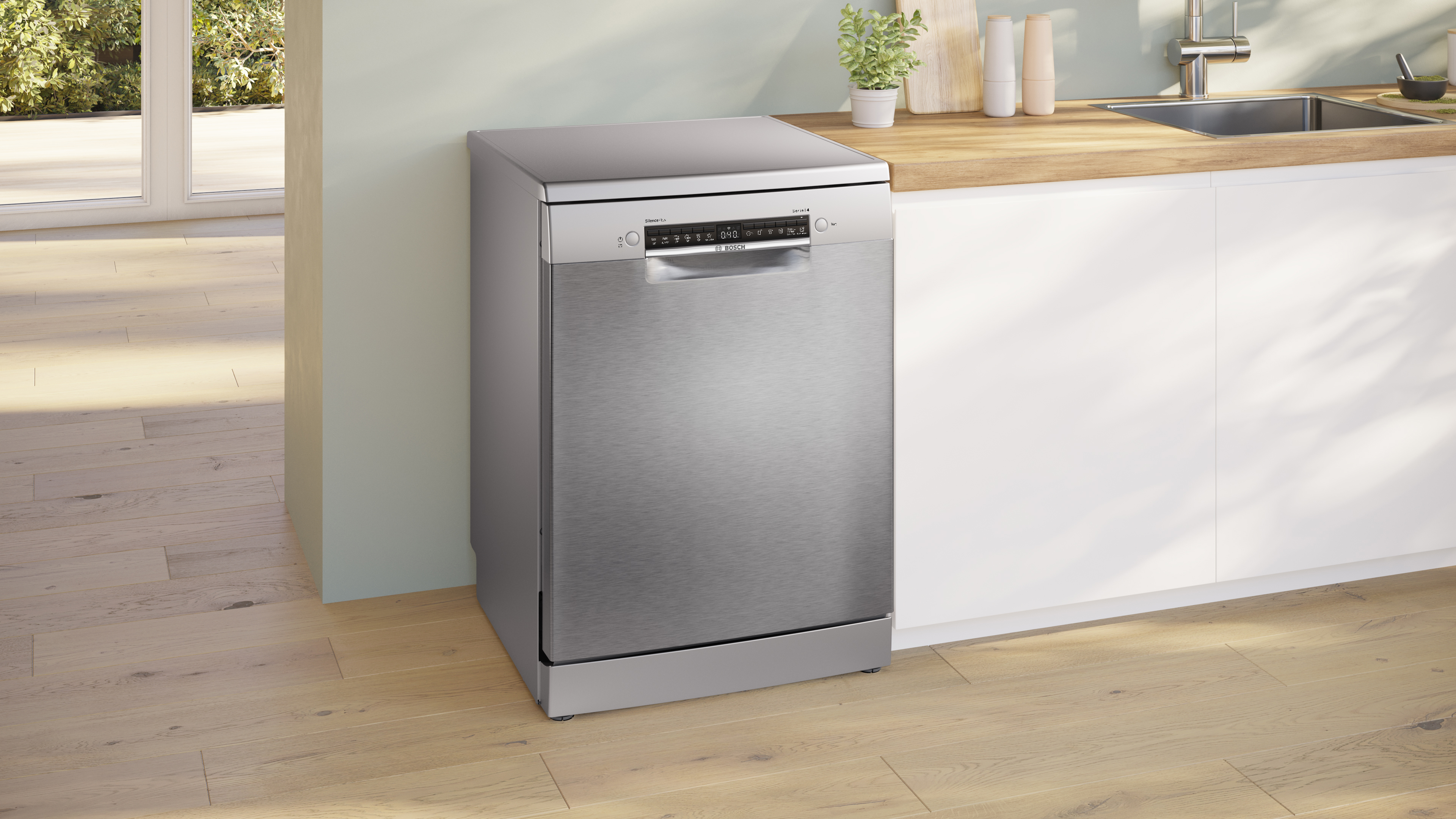 BOSCH SMS4ECI28E SERIE 4 vrijstaande vaatwasser
