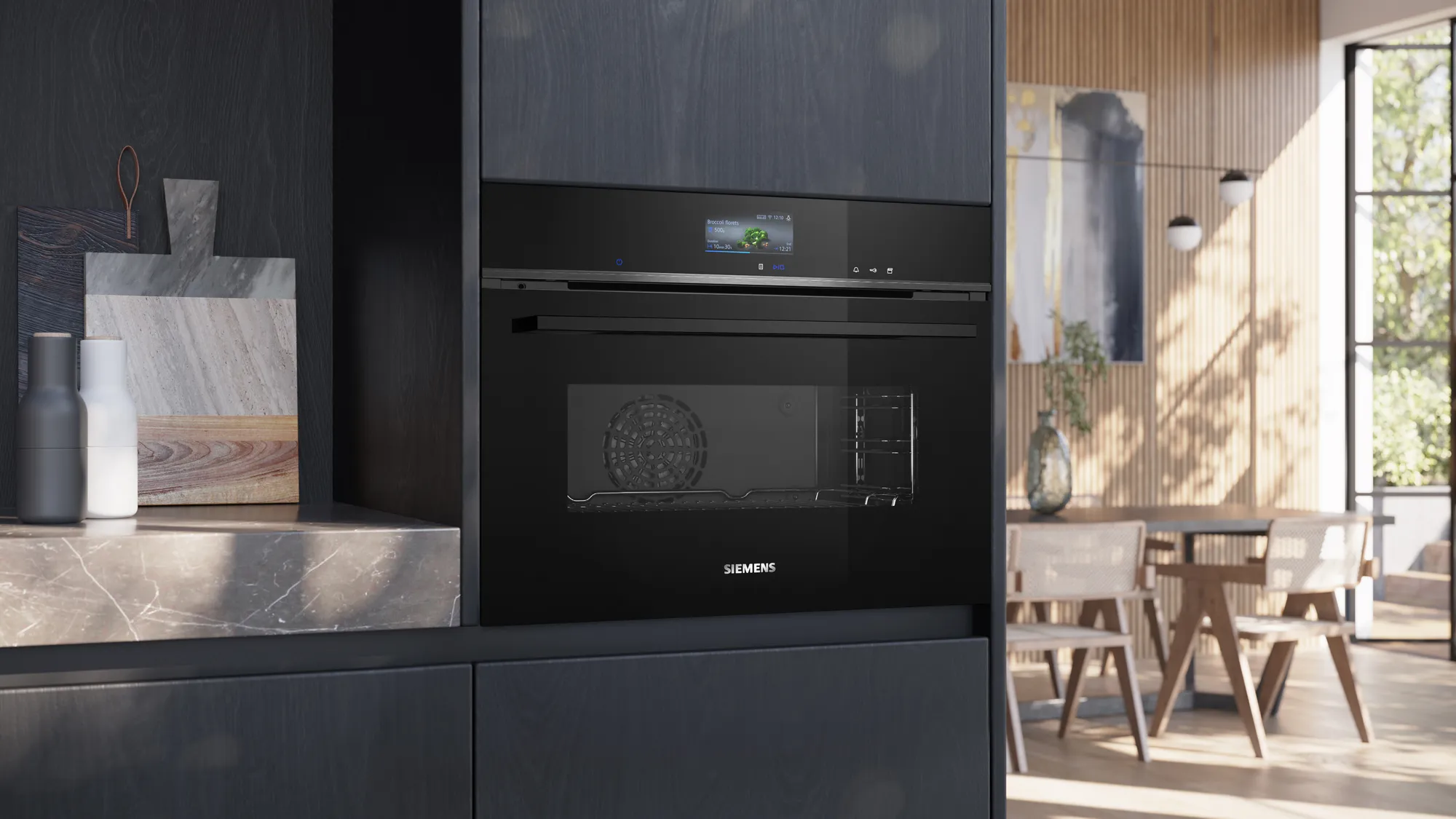 SIEMENS CS736G1B1 IQ700 multifunctionele oven met stoom - 45cm