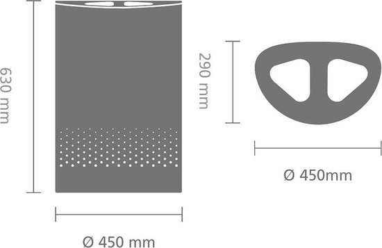 BRABANTIA 304903 wasmand BRABANTIA 304903 wasmand