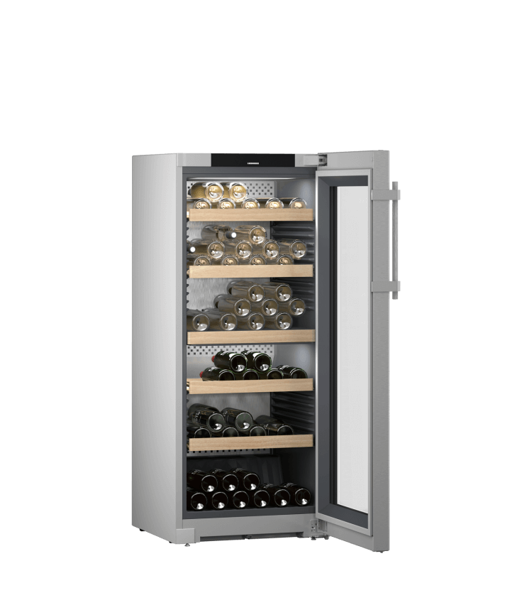 LIEBHERR WPSD465220 vrijstaande wijnklimaatkast LIEBHERR WPSD465220 vrijstaande wijnklimaatkast