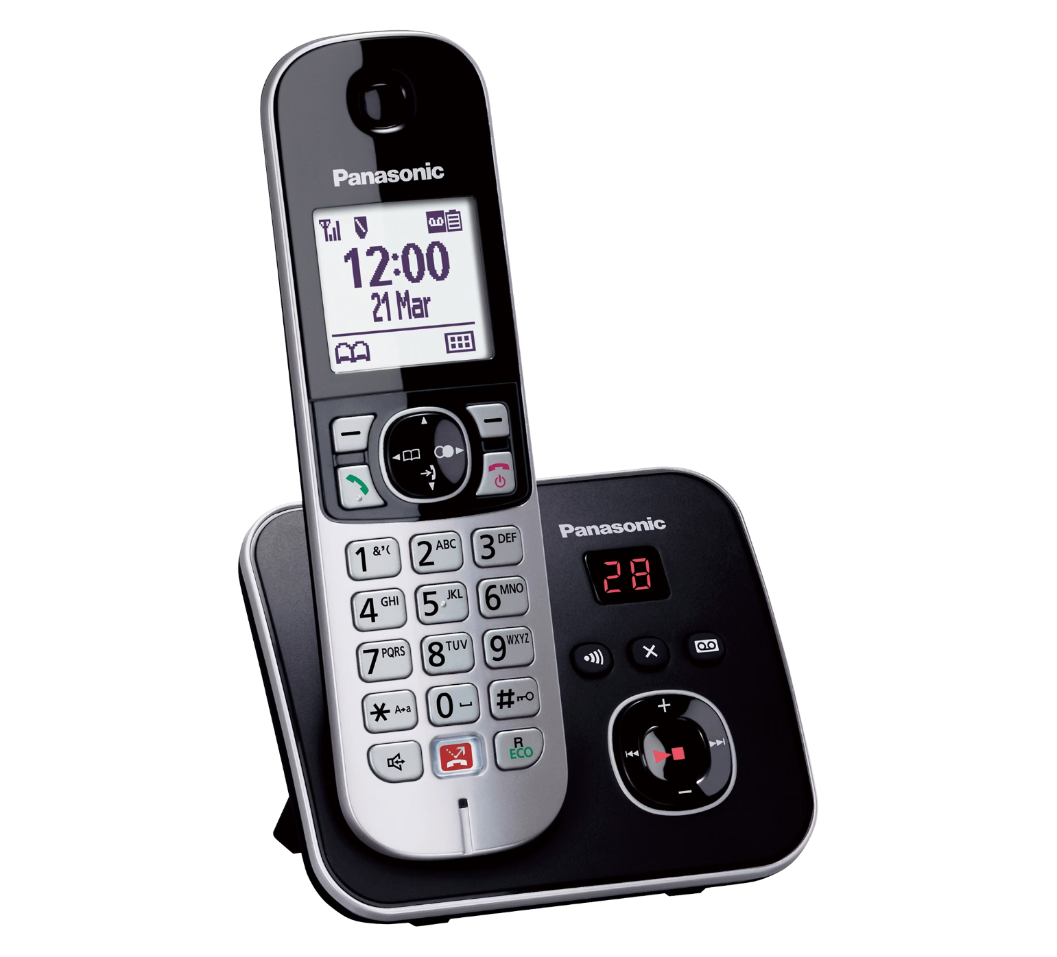 PANASONIC KX-TG6863NLB draadloze telefoon PANASONIC KX-TG6863NLB draadloze telefoon