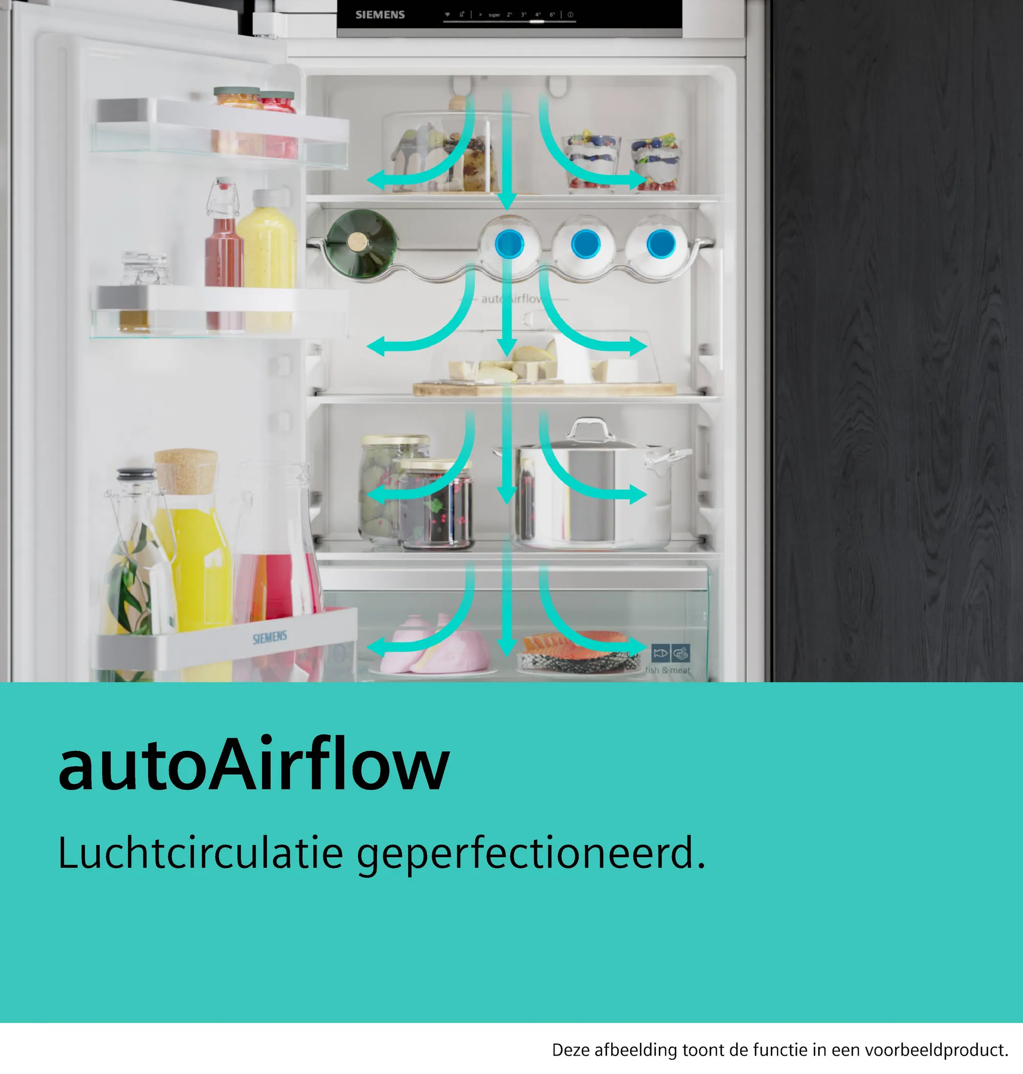 SIEMENS KI41RNSE0 IQ100 koelkast zonder vriesvak - 122cm SIEMENS KI41RNSE0 IQ100 koelkast zonder vriesvak - 122cm