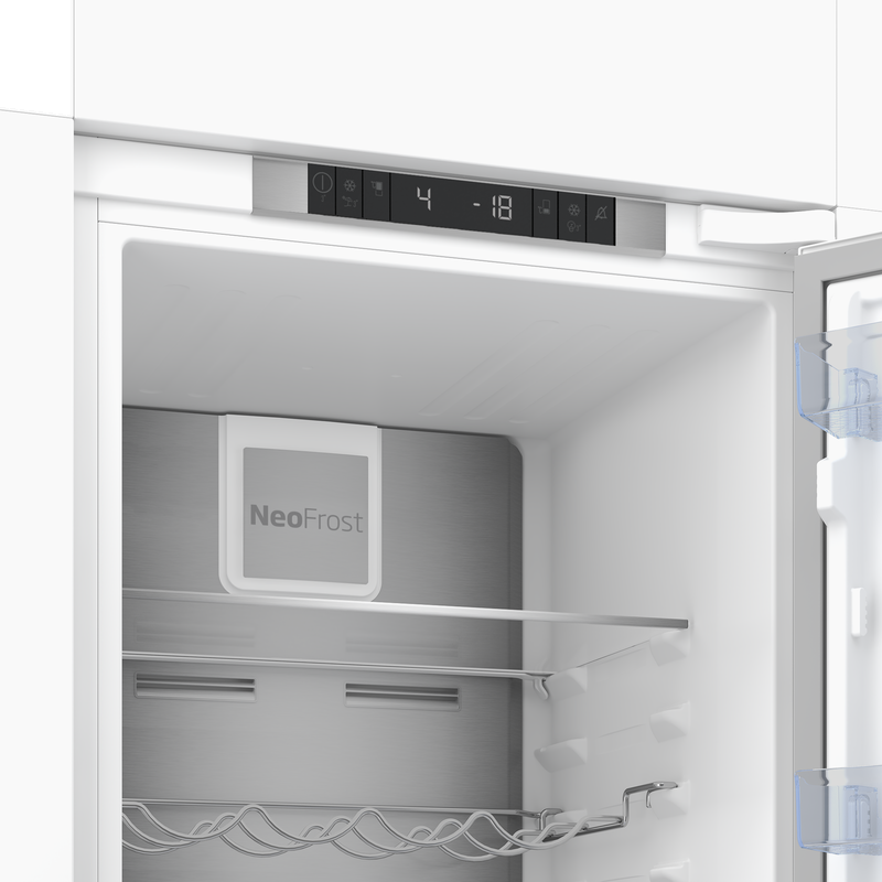 BEKO BCNA306E4SN koel-/vriescombinatie - 193cm BEKO BCNA306E4SN koel-/vriescombinatie - 193cm