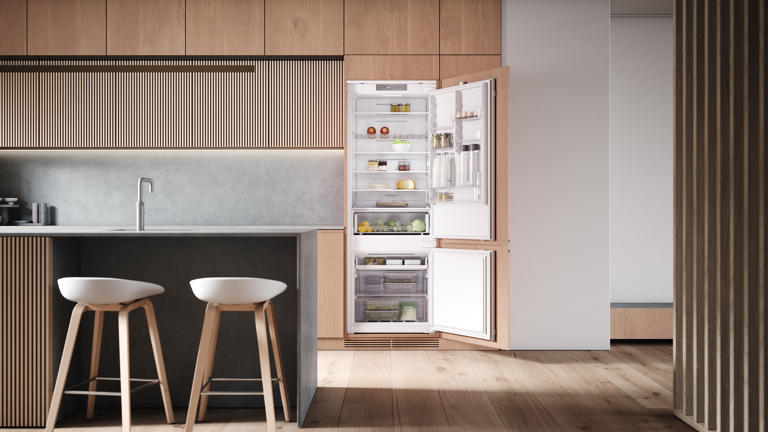 ATAG KS37194DNXL koel-/vriescombinatie - 194cm ATAG KS37194DNXL koel-/vriescombinatie - 194cm