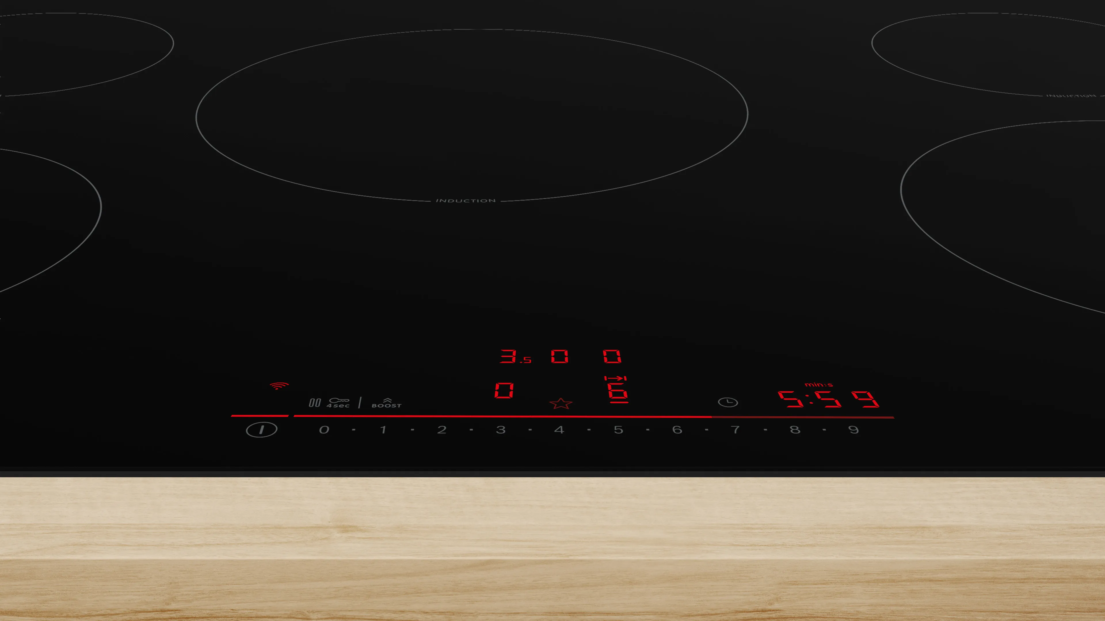 BOSCH PIV81RHB1E SERIE 6 inductiekookplaat - 80cm BOSCH PIV81RHB1E SERIE 6 inductiekookplaat - 80cm