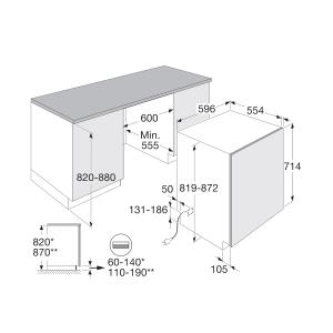 ATAG DW7214OMB vaatwasser onderbouw ATAG DW7214OMB vaatwasser onderbouw