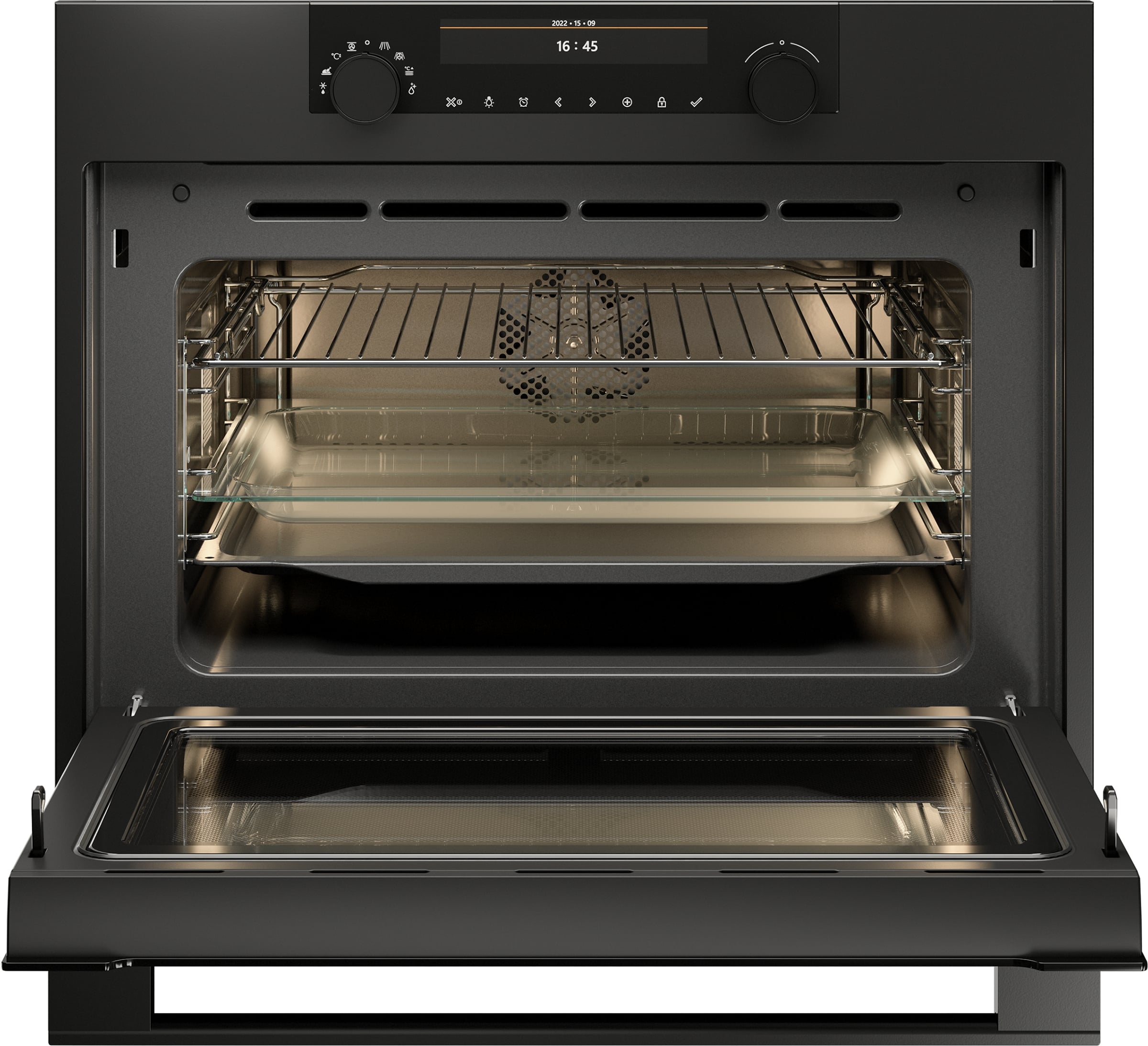 ATAG CX4695D multifunctionele oven met microgolfoven - 45cm ATAG CX4695D multifunctionele oven met microgolfoven - 45cm